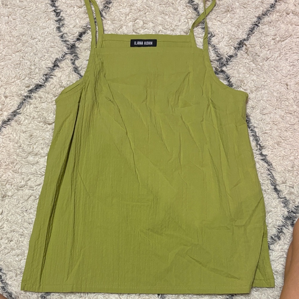 Ilana Kohn Olive Tank Top